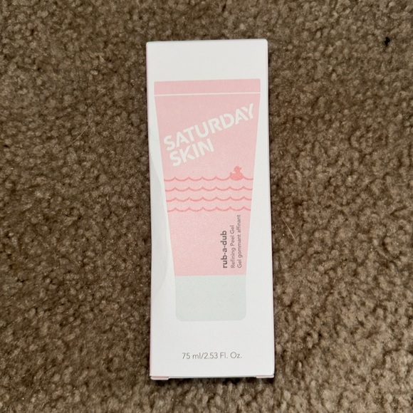 NEW Saturday Skin Rub-A-Dub Refining Peel Gel - Picture 3 of 4